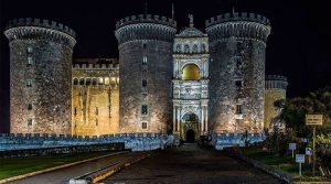 Male Angioino in the evening