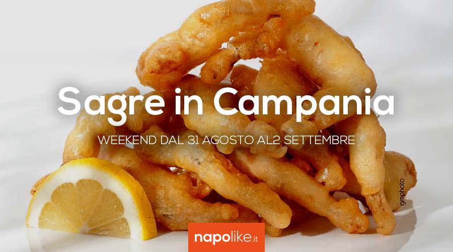 Festivales en Campania en el fin de semana de 31 agosto a 2 septiembre 2018