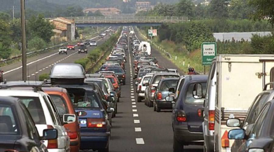 Traffico in autostrada