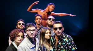 New Teatro Sanità von Neapel, auf der Bühne Brucia l'Europa: eine Show über die grotesken Auswirkungen des Terrorismus