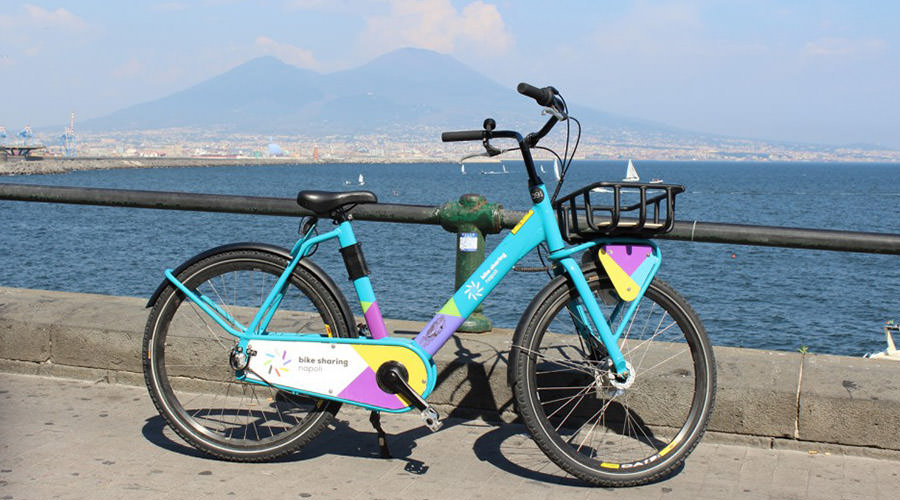 Bicycle of the Bike Sharing of Naples