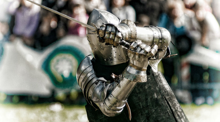 2018 Сиденье Joust в Неаполе с Церемонией Рыцарей Узла