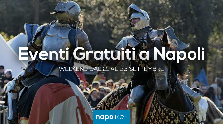 Eventi gratuiti a Napoli nel weekend dal 21 al 23 settembre 2018