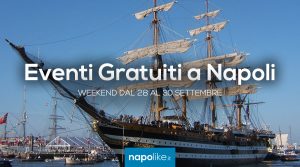 Eventi gratuiti a Napoli nel weekend dal 28 al 30 settembre 2018 | 10 consigli