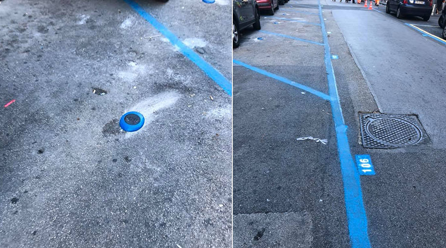 Novos sensores remotos nos estacionamentos de Nápoles