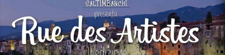 Locandina di Rues des Artistes a Sant'Agata dei Goti