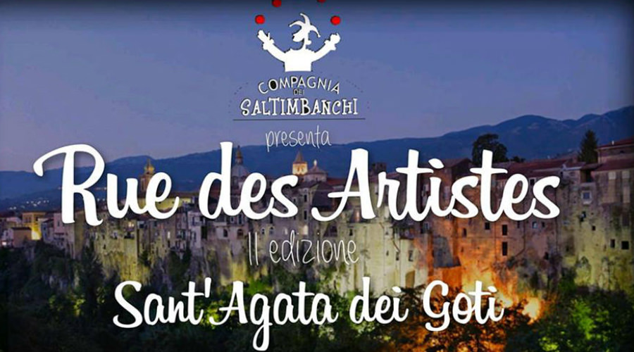 Affiche des Rues des Artistes à Sant'Agata dei Goti