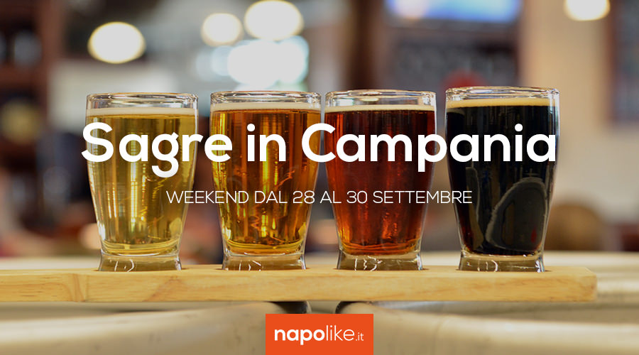 Sagre in Campania nel weekend dal 28 al 30 settembre 2018