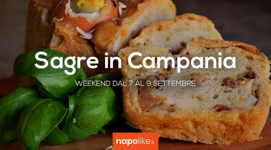 Sagre in Campania nel weekend dal 7 al 9 settembre 2018