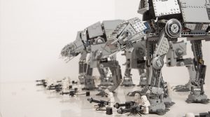 Brikmania, la exposición de Lego con modelos de Star Wars.