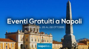 Eventos gratuitos en Nápoles durante el fin de semana desde 26 hasta 28 Octubre 2018 | Consejos 4