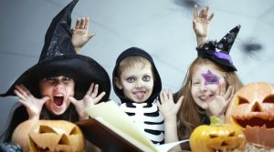 Niños de halloween