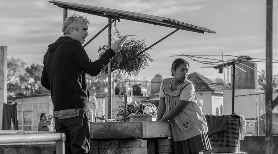 Scena del film Roma di Alfonso Cuaron