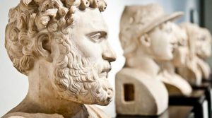 Busts at the Archaeological Museum of Naples