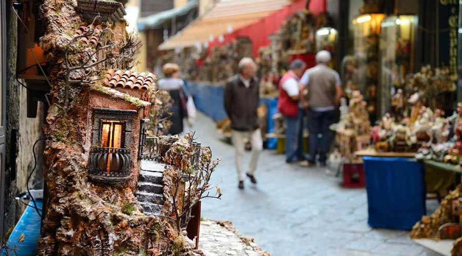 Via San Gregorio Armeno in Naples