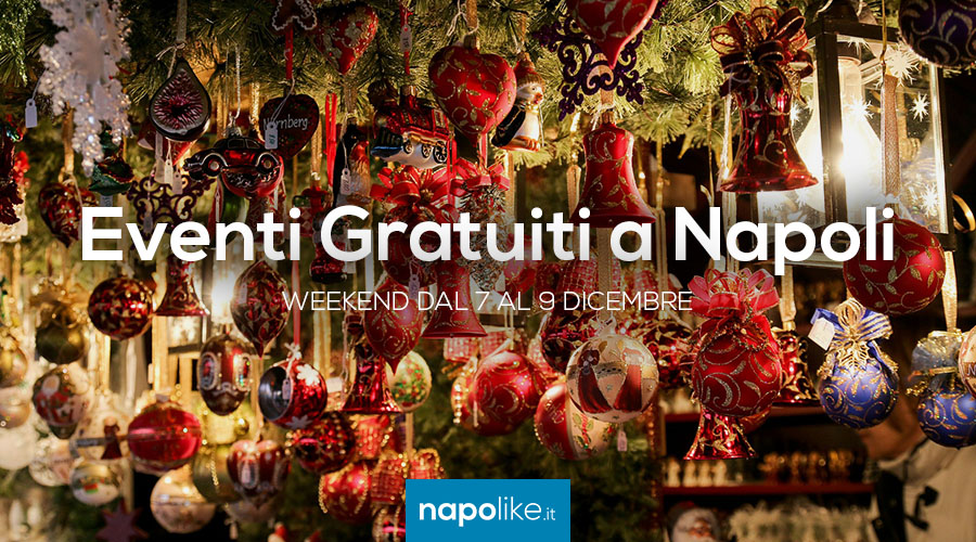 Free events in Naples during the weekend from 7 to 9 December 2018