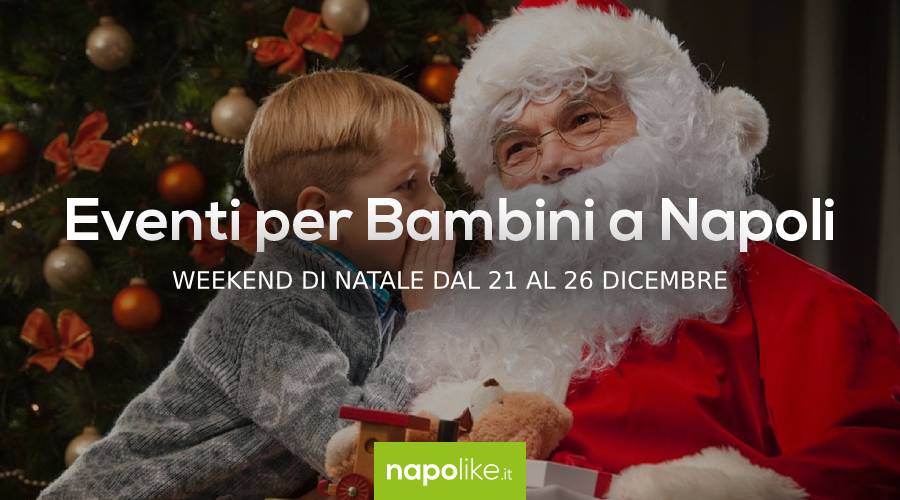 Eventos para crianças em Nápoles no Natal 2018