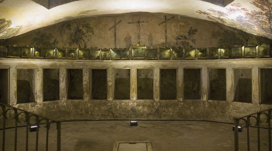 Hypogeum of Sant'Anna dei Lombardi in Naples