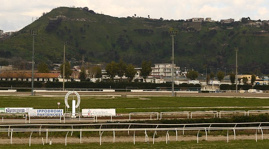 Christmas at the Agnano racecourse