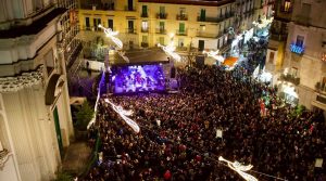 Noche blanca en el distrito de salud