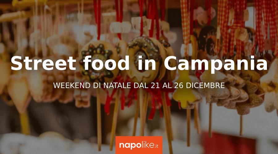 Comida de rua na Campânia para o Natal 2018