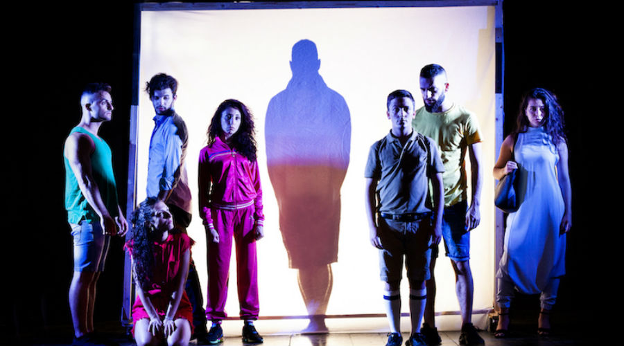 The Kiwis of Naples on stage at the Nuovo Teatro Sanità