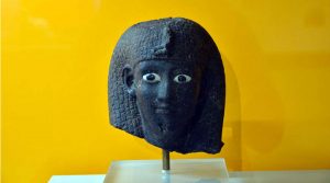 Mask at the National Archaeological Museum of Naples