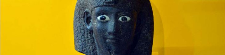 Maschera al Museo Archeologico Nazionale di Napoli