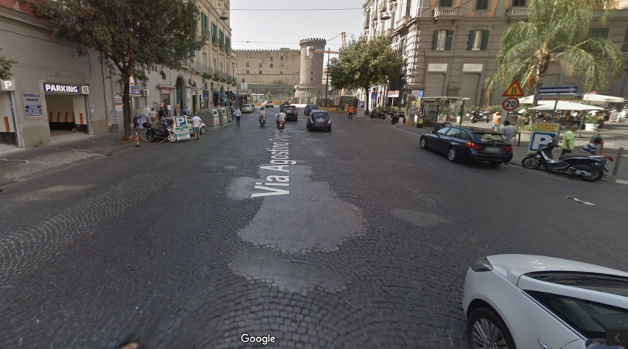 Via Depretis in Naples