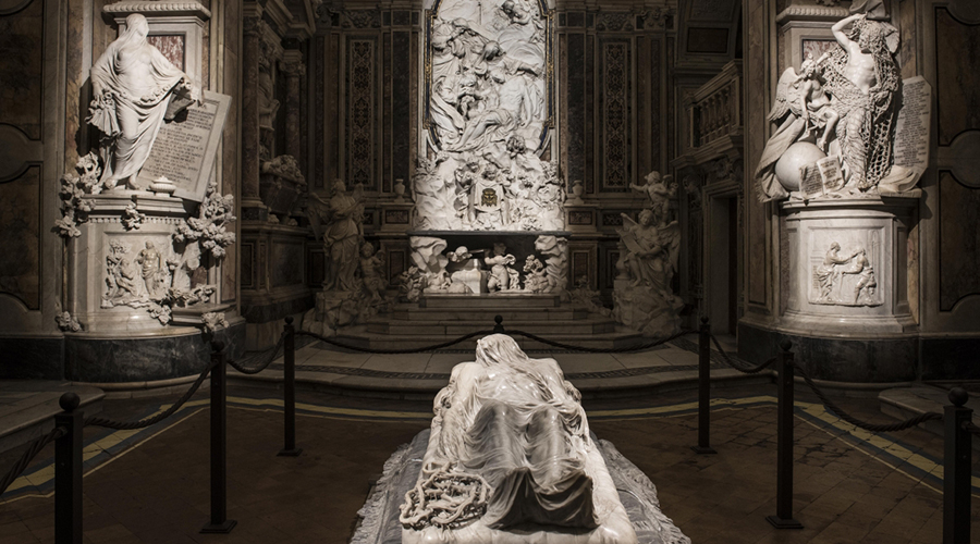 Veiled Christ in Naples