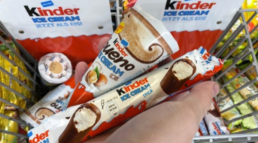 Gelati Kinder a Napoli: in Piazza Dante per assaggiare le novità