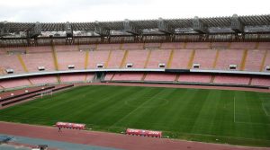 Maxischermo da 120 mq allo stadio San Paolo di Napoli: resta anche dopo le Universiadi 2019