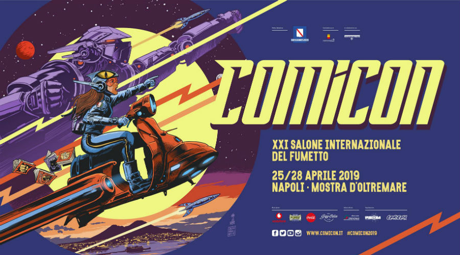 Манифест Comicon 2019 в Неаполе: путешествие в будущее