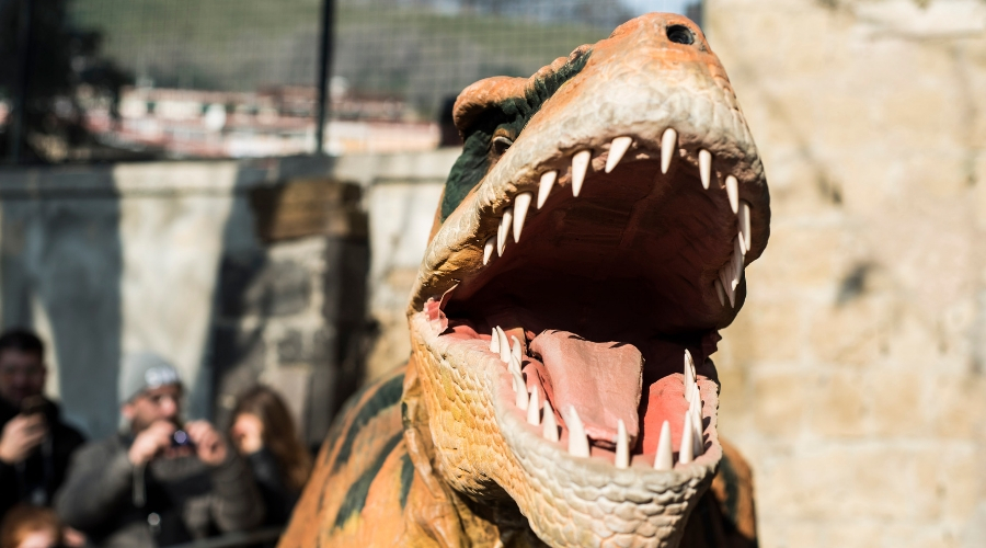 Dinosauri allo Zoo di Napoli