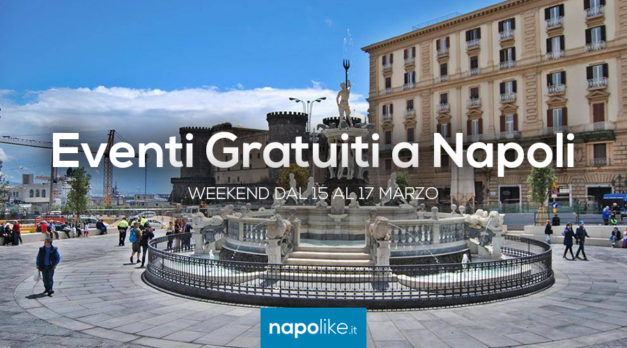 Free events in Naples during the weekend from 15 to 17 in March 2019