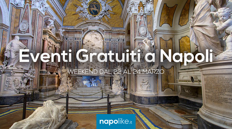 Free events in Naples during the weekend from 22 to 24 in March 2019