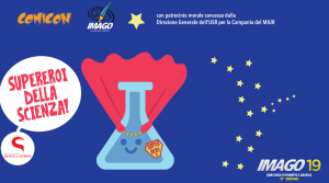 Imago在那不勒斯的Comicon 2019：创建科学超级英雄的竞赛