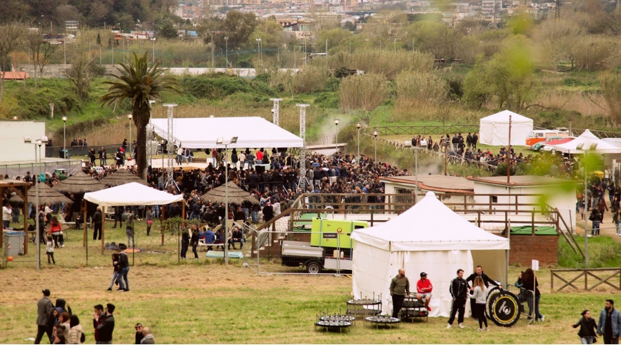 2019 Lunes de Pascua en el Terme di Agnano