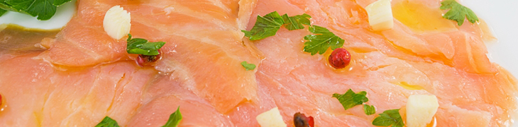 Lachs-Carpaccio