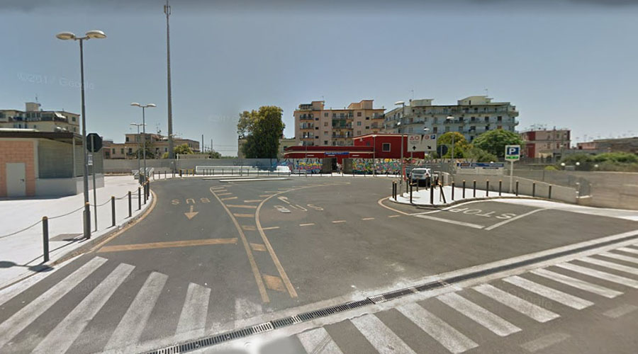 ANM Parkplatz in Bagnoli