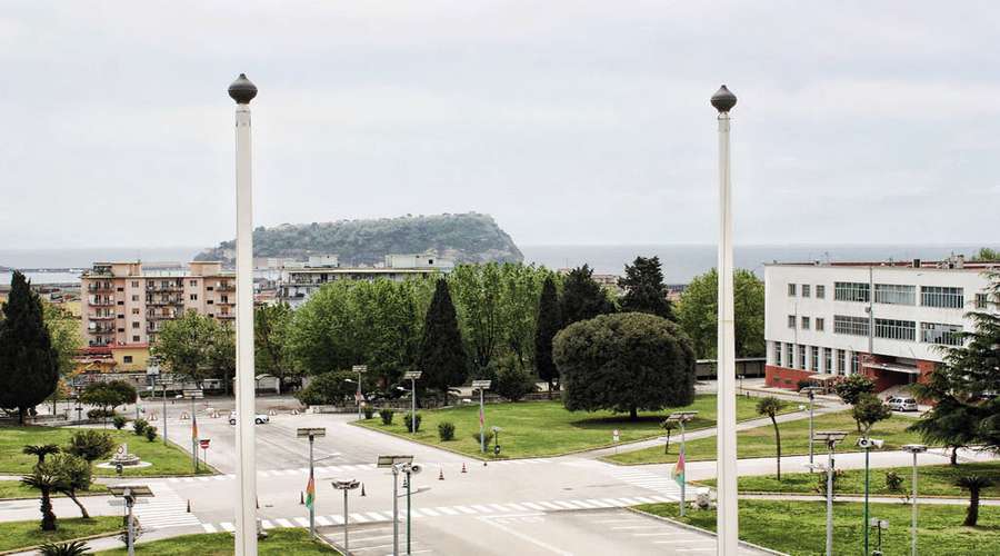 Der San Laise Park in Bagnoli