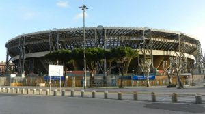 Dispositivo di traffico per l'Universiade 2019 a Napoli nelle zone degli eventi