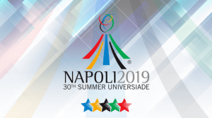 Cartaz da Universiade em Nápoles