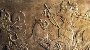 Los asirios a la sombra del Vesubio en exhibición en el Mann de Nápoles