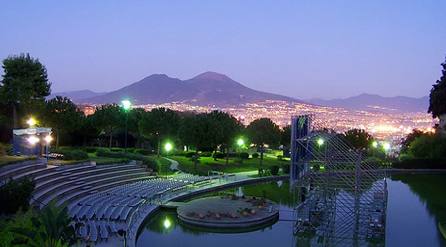 Cinéma au Parco del Poggio à Naples