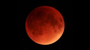 Finsternisse von Luna 16 Juli 2019, in Castel Volturno freie astronomische Beobachtungen