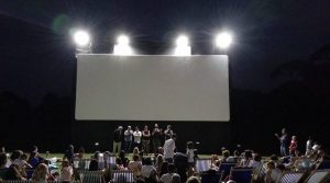 cinema all'aperto al bosco di capodimonte