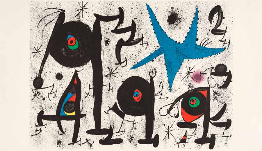 Mirò al Pan di Napoli: in mostra 80 opere dell’artista