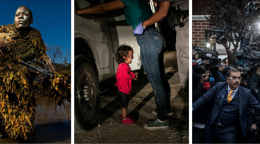 Some of the candidate photos for the World Press Photo of the Year