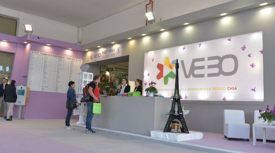 Vebo, a exposição internacional de favores de casamento, presentes e casa